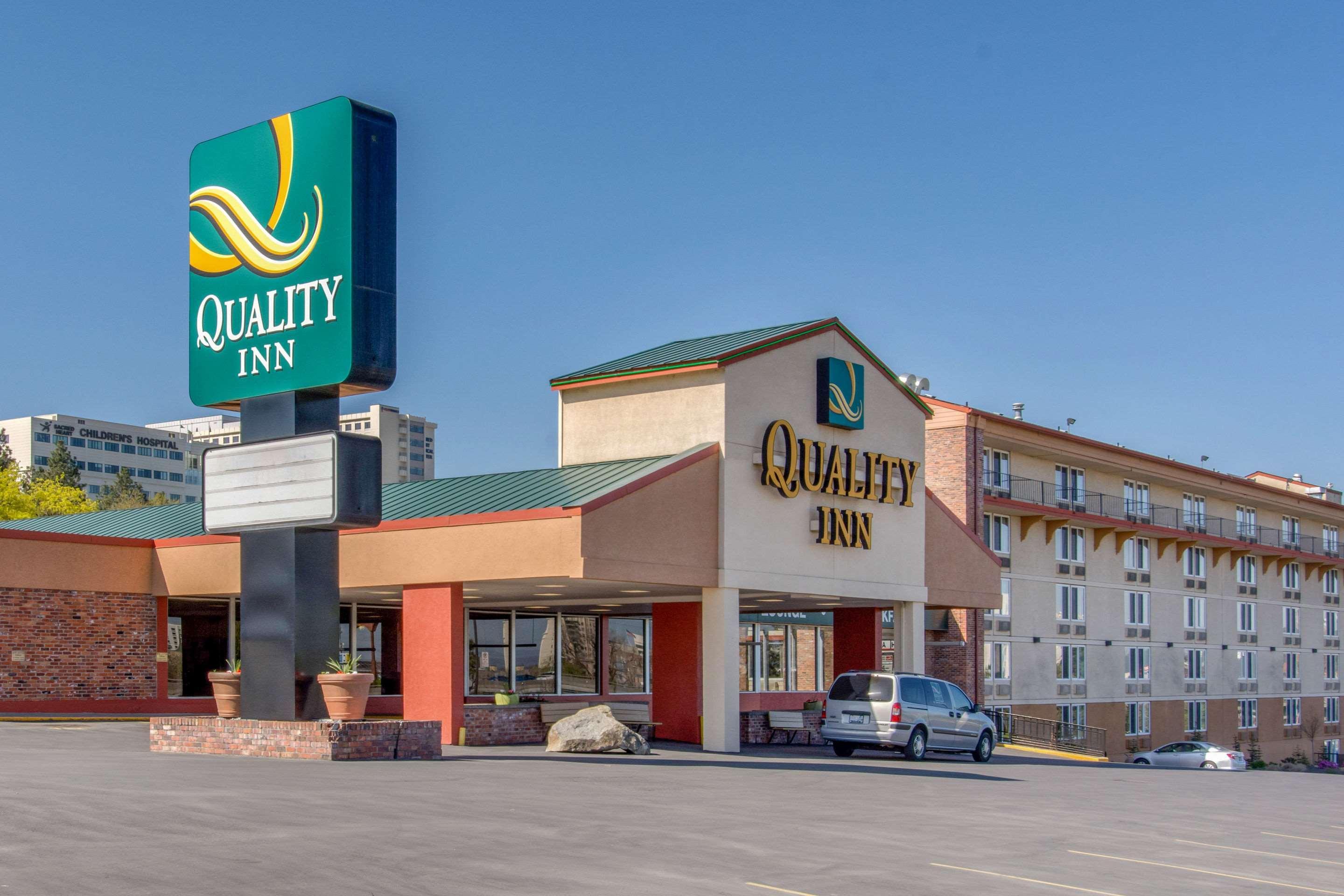Quality Inn Spokane, Downtown 4Th Avenue Extérieur photo